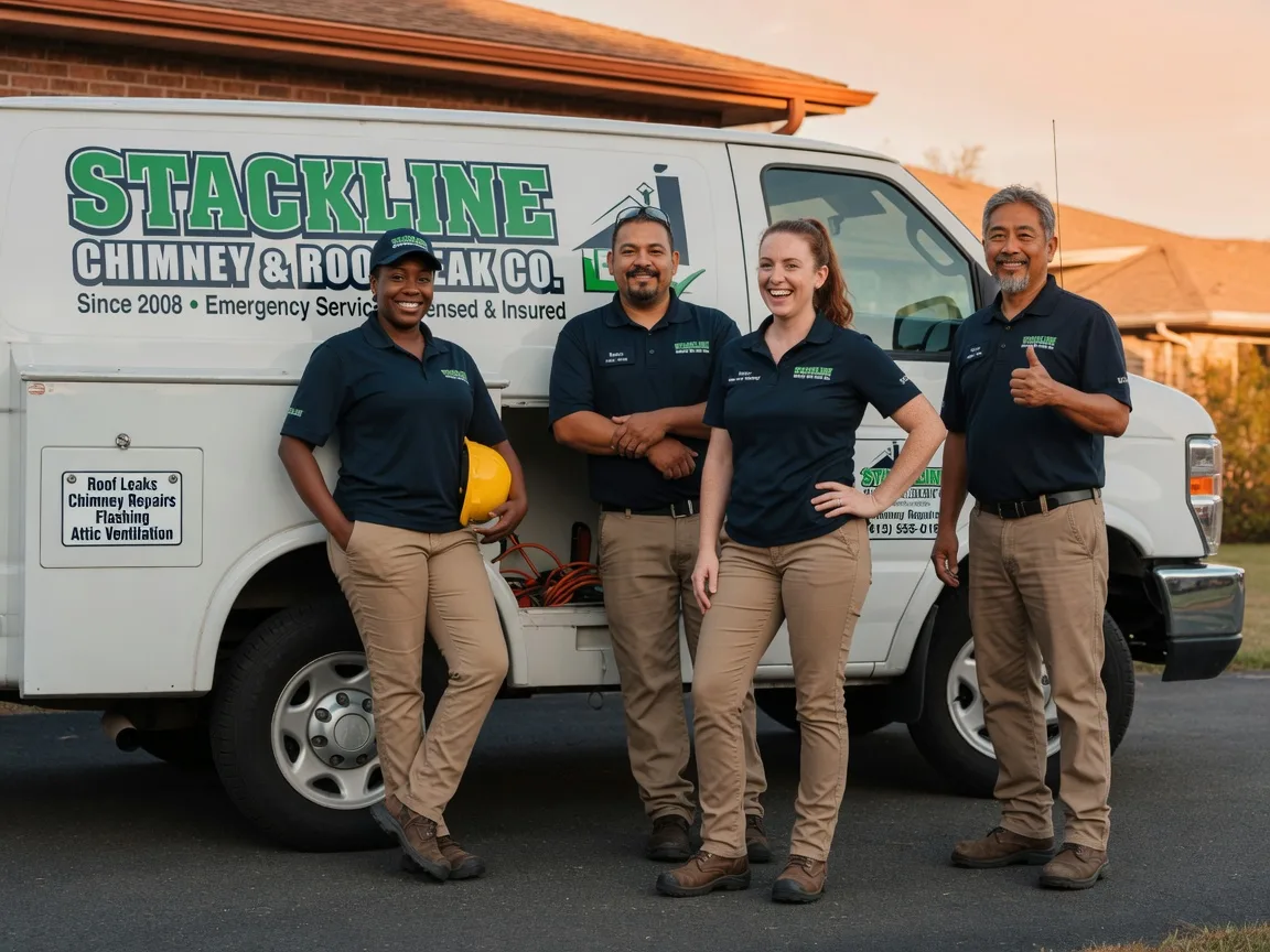 Chimney flashing repair company in Trout Lake, WA